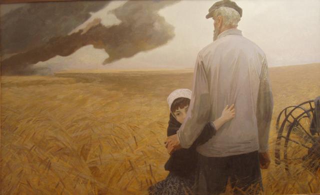 Михайлов А.С. Горький хлеб. 1981 Михайлов А.С. Горький хлеб. 1981